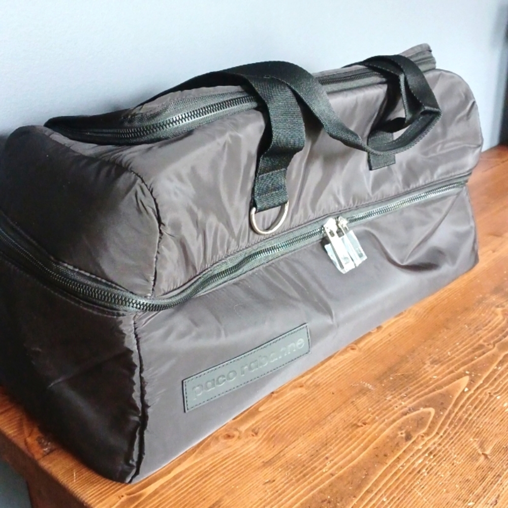 Paco Rabanne duffel bag